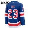 New York Rangers Hockeydrakt Fanatics Premium Adam Fox 2024-25 Blå Hjemme - Barn